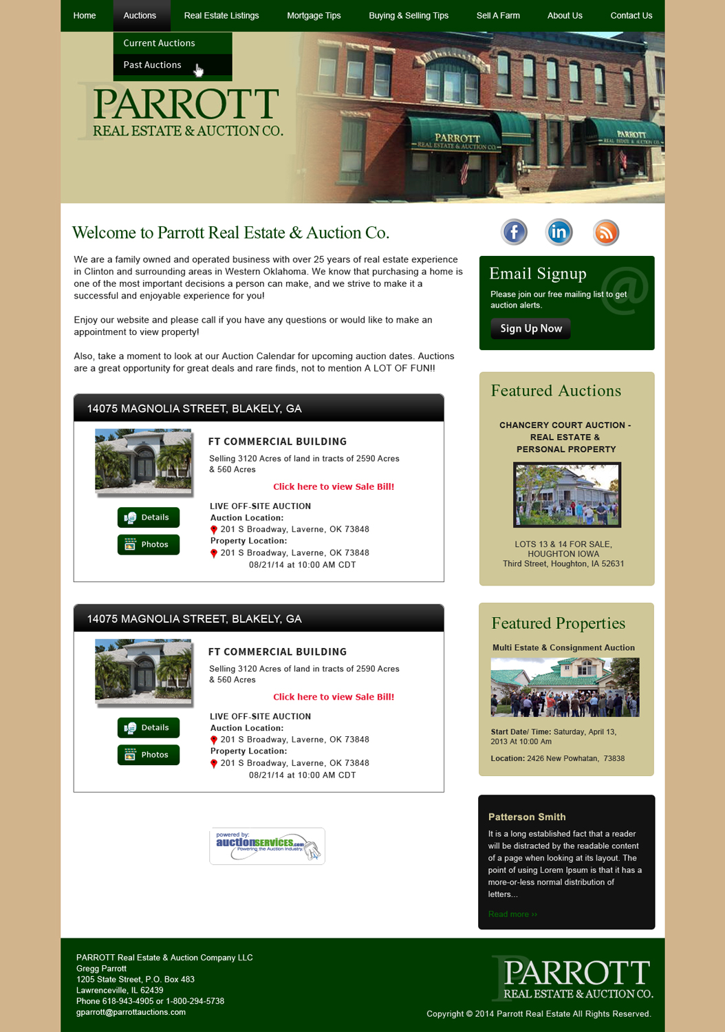 Wordpress Design by Creative X Designs for AuctionServices.com, Inc. | Design #5502503