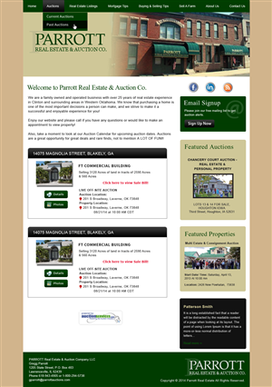 Wordpress Design by Creative X Designs for AuctionServices.com, Inc. | Design: #5502503