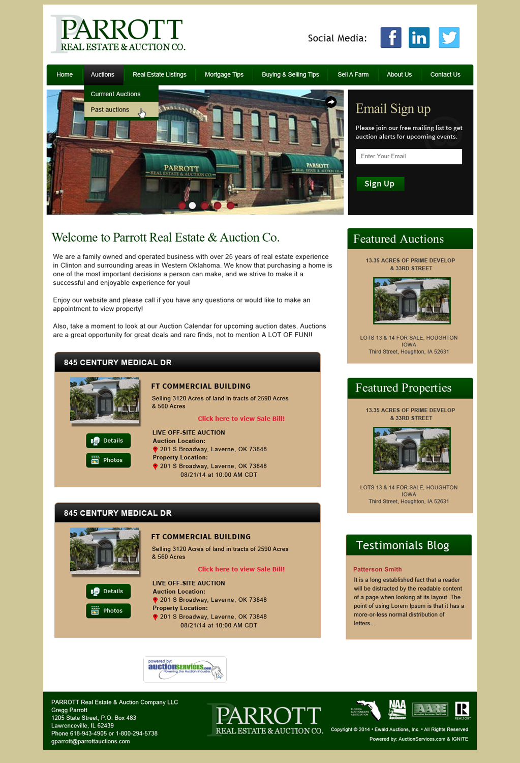 Wordpress Design by Creative X Designs for AuctionServices.com, Inc. | Design #5502989