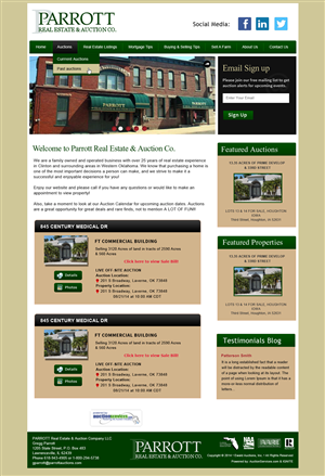 Wordpress Design by Creative X Designs for AuctionServices.com, Inc. | Design: #5502989
