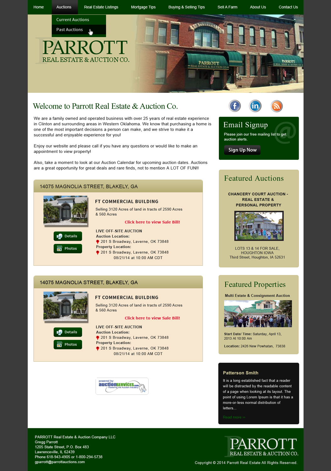 Wordpress Design by Creative X Designs for AuctionServices.com, Inc. | Design #5506346