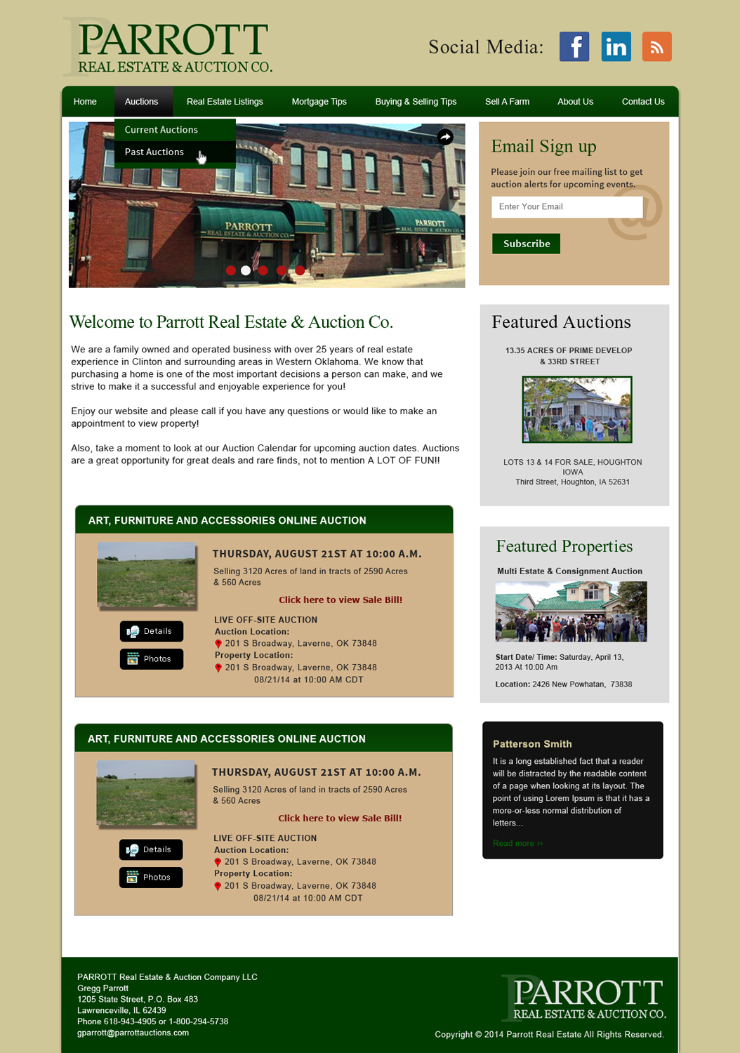 Wordpress Design by Creative X Designs for AuctionServices.com, Inc. | Design #5506554