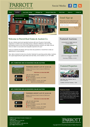 Wordpress Design by Creative X Designs for AuctionServices.com, Inc. | Design: #5506554