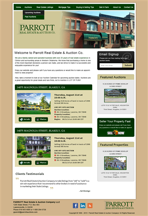 Wordpress Design by Creative X Designs for AuctionServices.com, Inc. | Design: #5511203