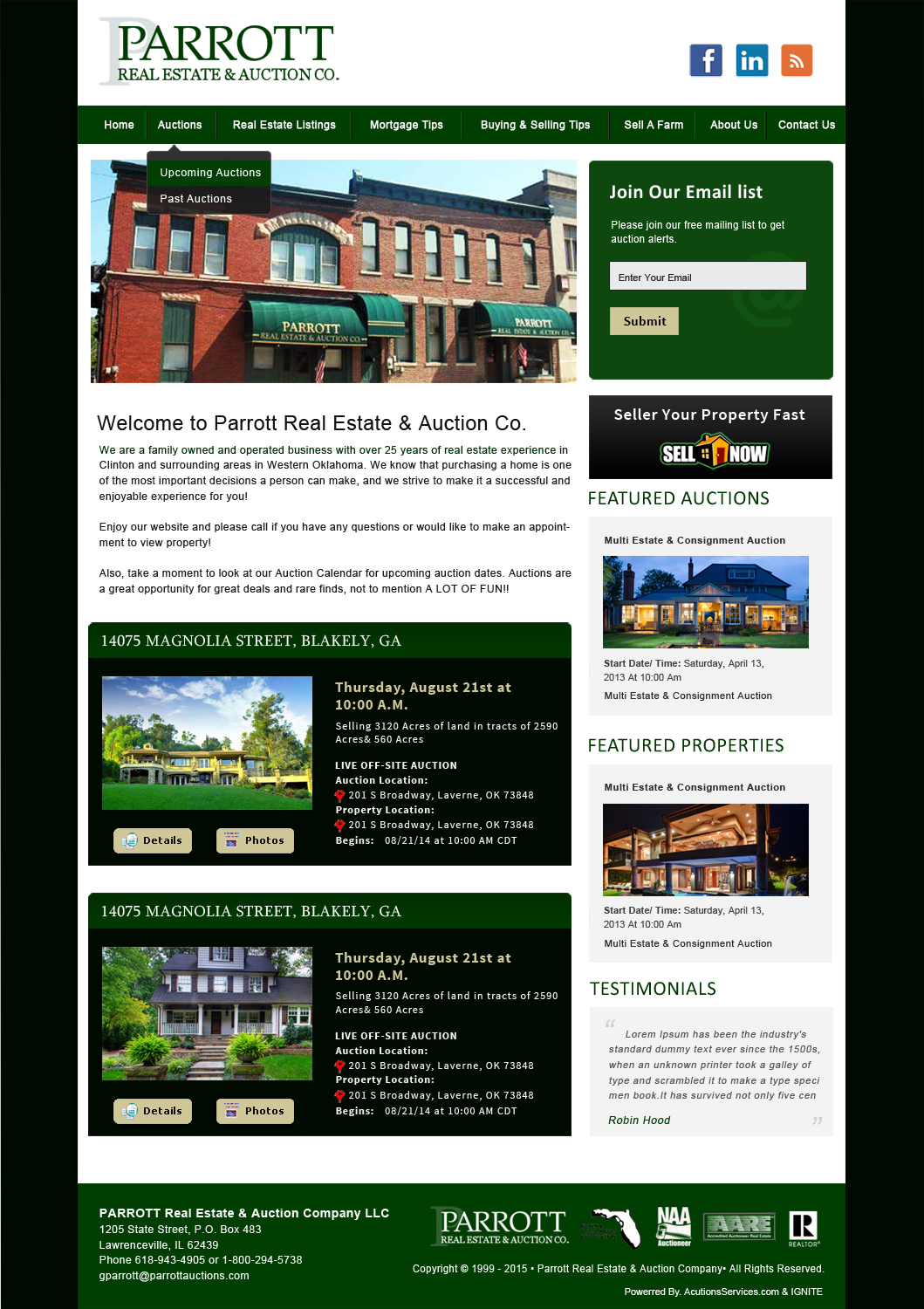 WordPress-Design von Creative X Designs für AuctionServices.com, Inc. | Design #5513525