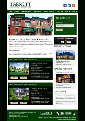 Wordpress Design by Creative X Designs for AuctionServices.com, Inc. | Design: #5513525