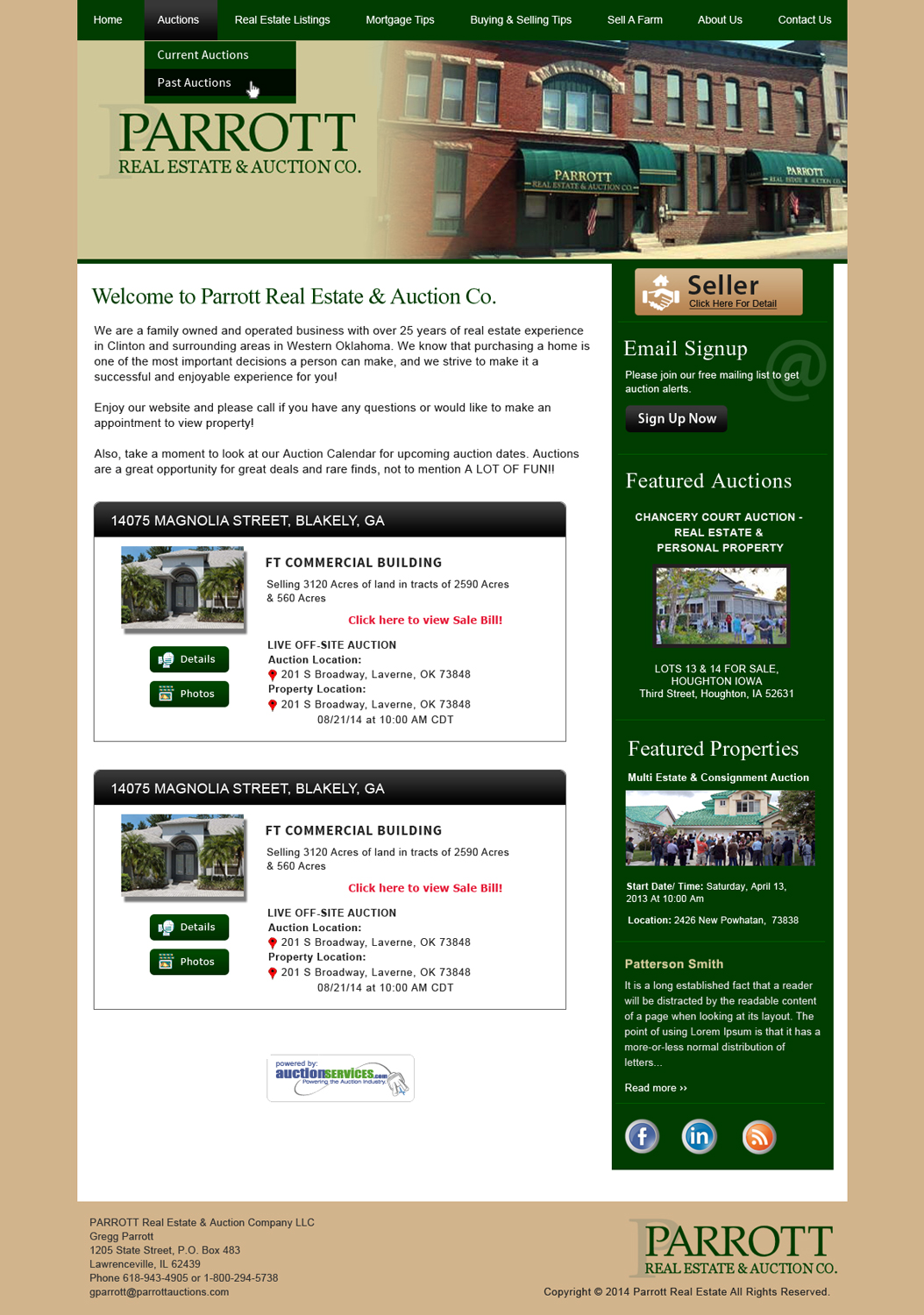 Wordpress Design by Creative X Designs for AuctionServices.com, Inc. | Design #5514001