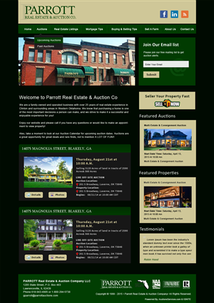 Wordpress Design by Creative X Designs for AuctionServices.com, Inc. | Design: #5514296