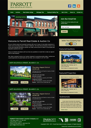 Wordpress Design by Creative X Designs for AuctionServices.com, Inc. | Design: #5514386