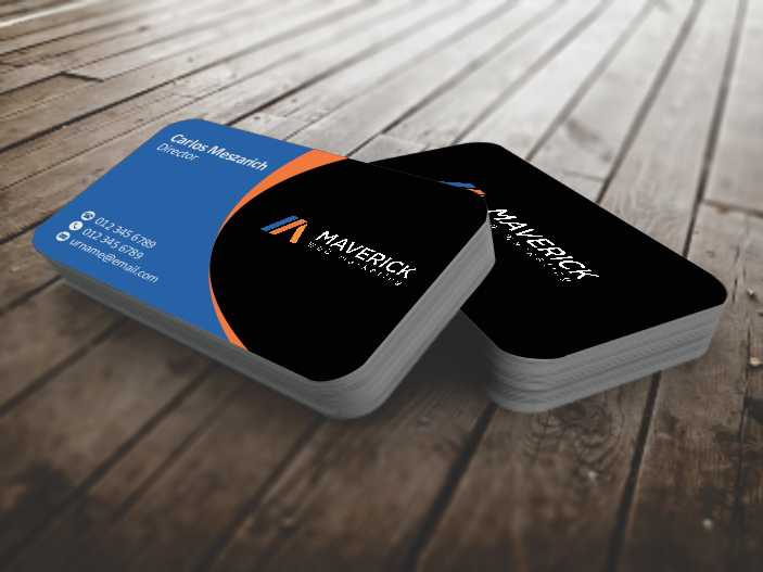 Diseño de Tarjeta de Presentación por szabist para Maverick Web Video | Diseño #5485696