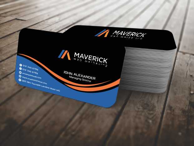 Diseño de Tarjeta de Presentación por szabist para Maverick Web Video | Diseño #5485700