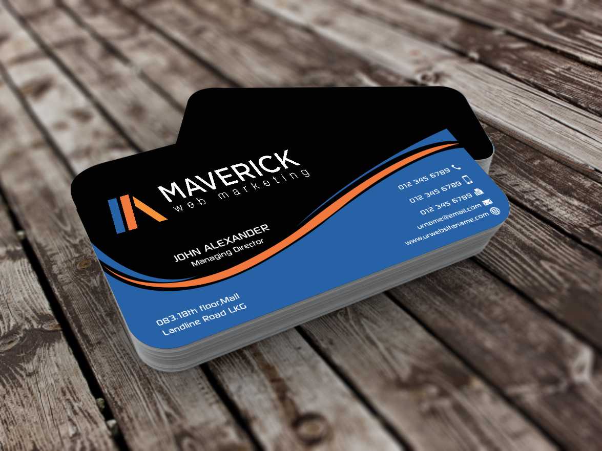 Diseño de Tarjeta de Presentación por szabist para Maverick Web Video | Diseño #5485706
