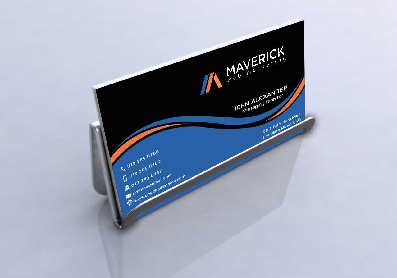 Business Card Design by szabist for Maverick Web Video | Design #5485707