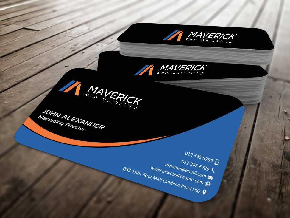 Business Card Design by szabist for Maverick Web Video | Design #5485710