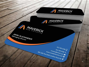 Diseño de Tarjeta de Presentación por szabist para Maverick Web Video | Diseño: #5485710