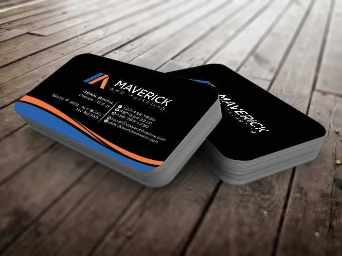 Diseño de Tarjeta de Presentación por szabist para Maverick Web Video | Diseño #5485711