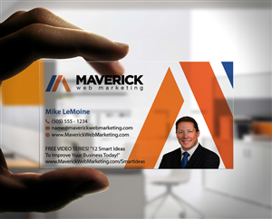 Design de Carte de Visite par Stylez Designz pour Maverick Web Video | Design : #5507002
