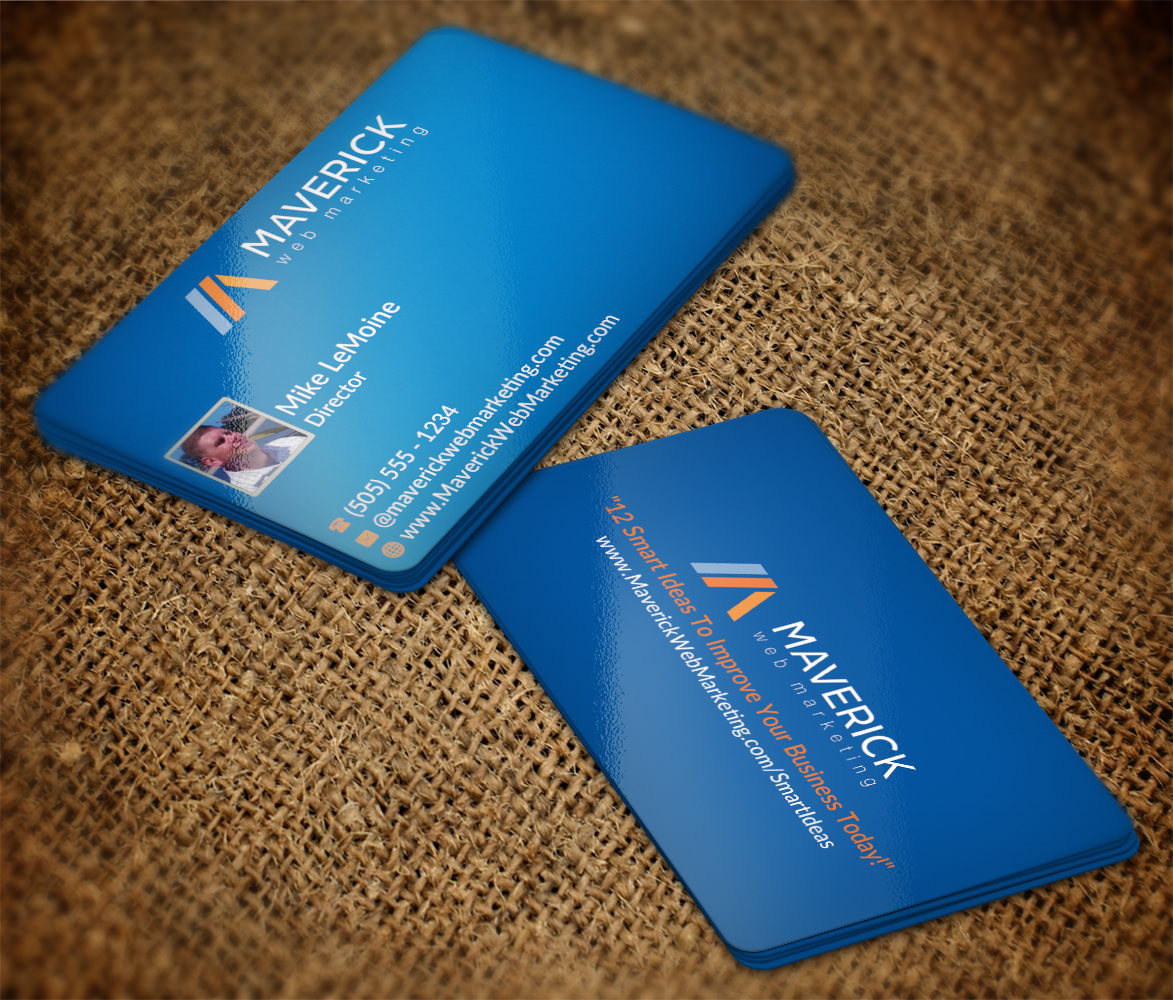 Business Card Design by AFHUN for Maverick Web Video | Design #5495616