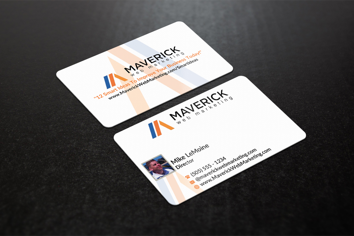 Business Card Design by AFHUN for Maverick Web Video | Design #5495617