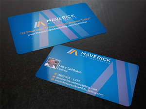Design de Carte de Visite par AFHUN pour Maverick Web Video | Design : #5495619