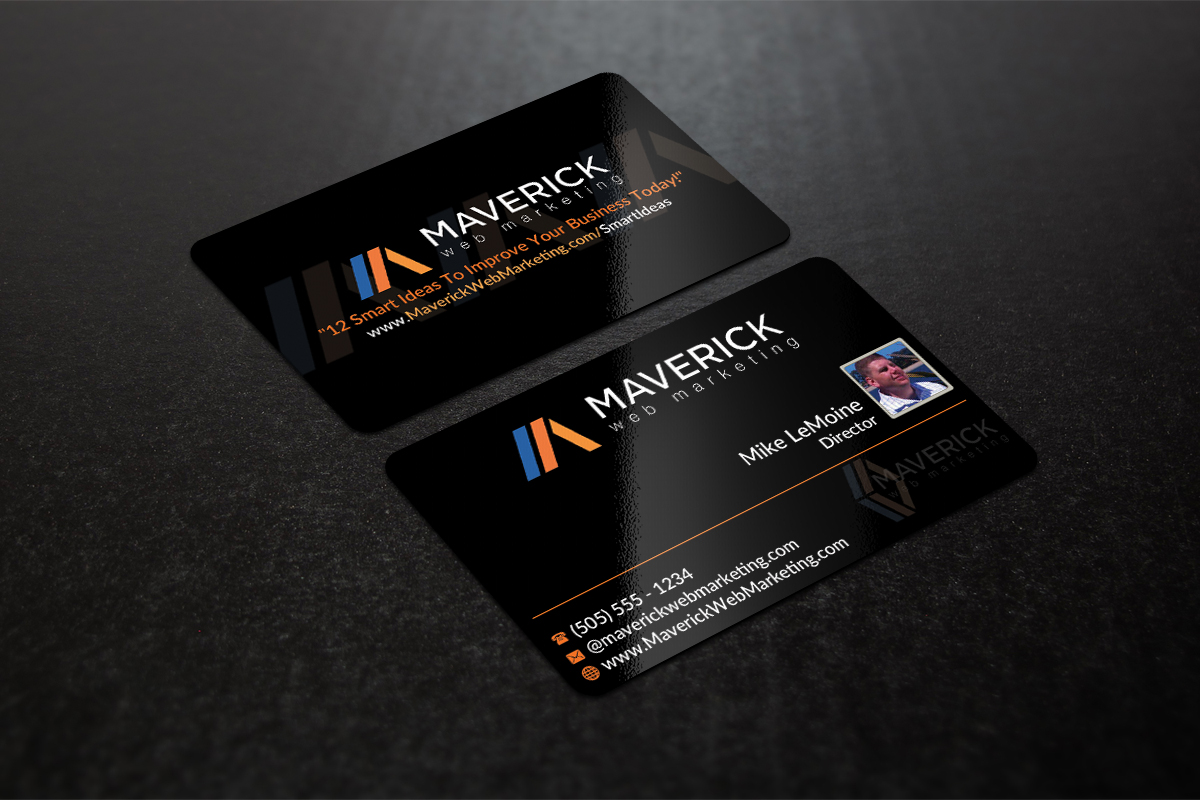 Diseño de Tarjeta de Presentación por AFHUN para Maverick Web Video | Diseño #5495620