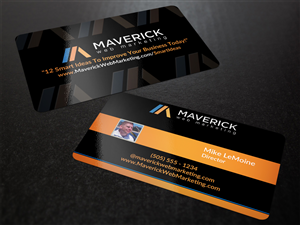 Design de Carte de Visite par AFHUN pour Maverick Web Video | Design : #5495628