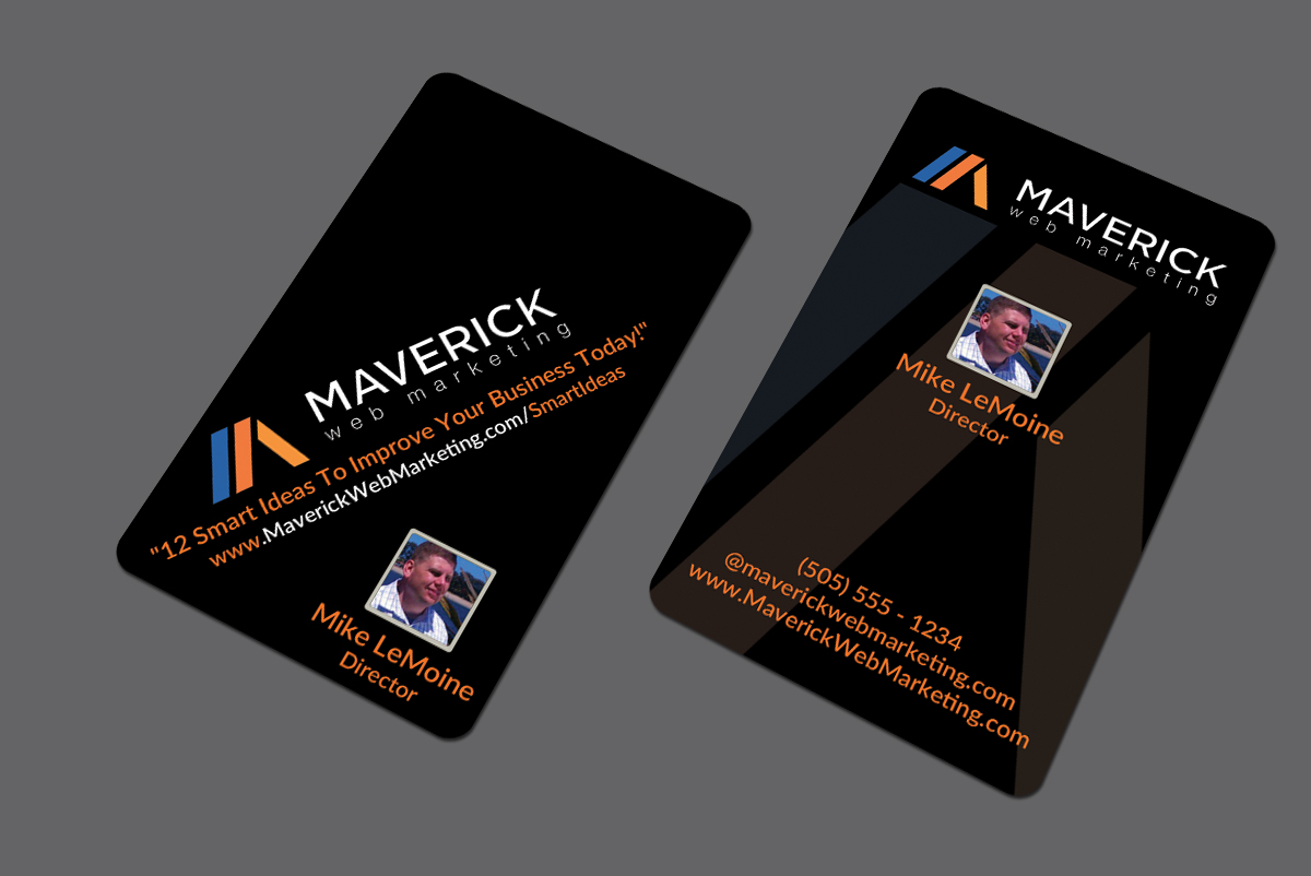 Diseño de Tarjeta de Presentación por AFHUN para Maverick Web Video | Diseño #5495630