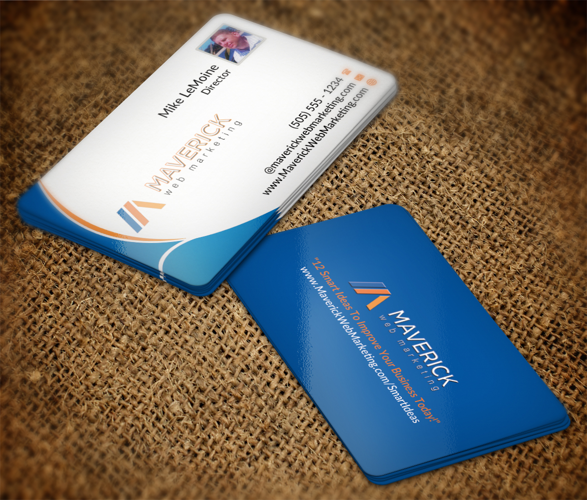 Diseño de Tarjeta de Presentación por AFHUN para Maverick Web Video | Diseño #5495664