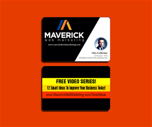 Diseño de Tarjeta de Presentación por DZINO para Maverick Web Video | Diseño: #5496986