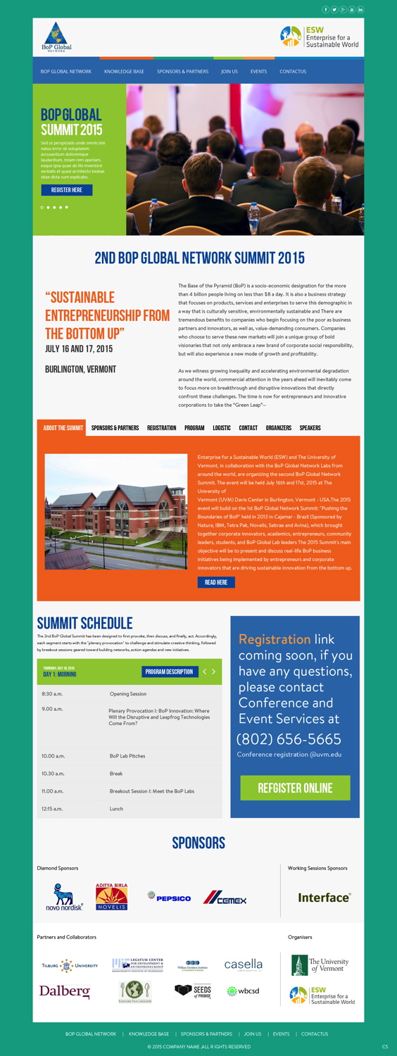 Web Design by pb for ESW | Design #5503569