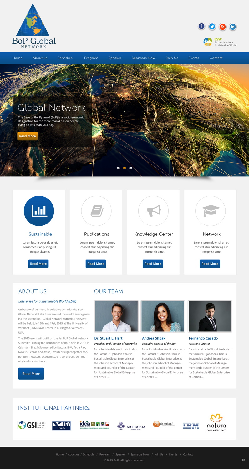 Web Design by pb for ESW | Design #5503571