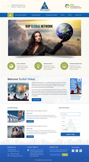 Web Design by pb for ESW | Design: #5503577