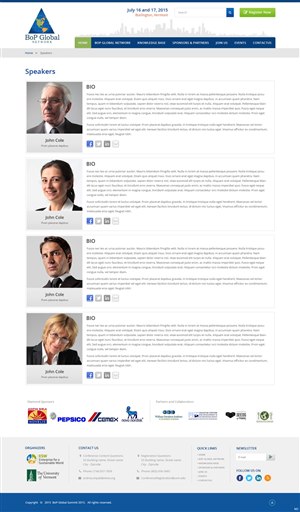 Web Design by pb for ESW | Design: #5526134