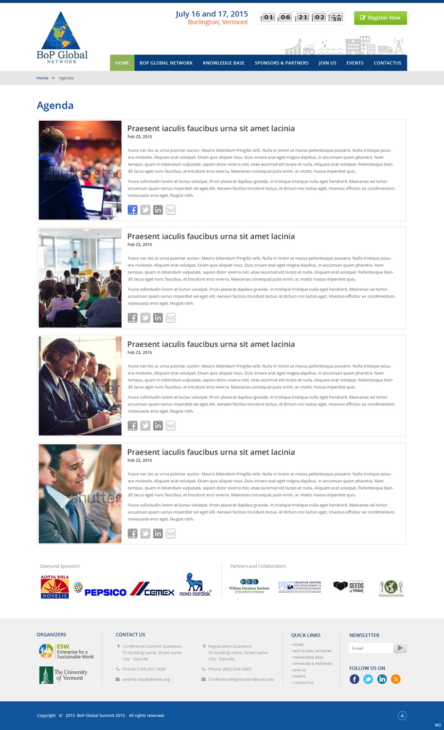 Web Design by pb for ESW | Design #5551481