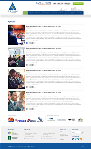 Web Design by pb for ESW | Design: #5551481