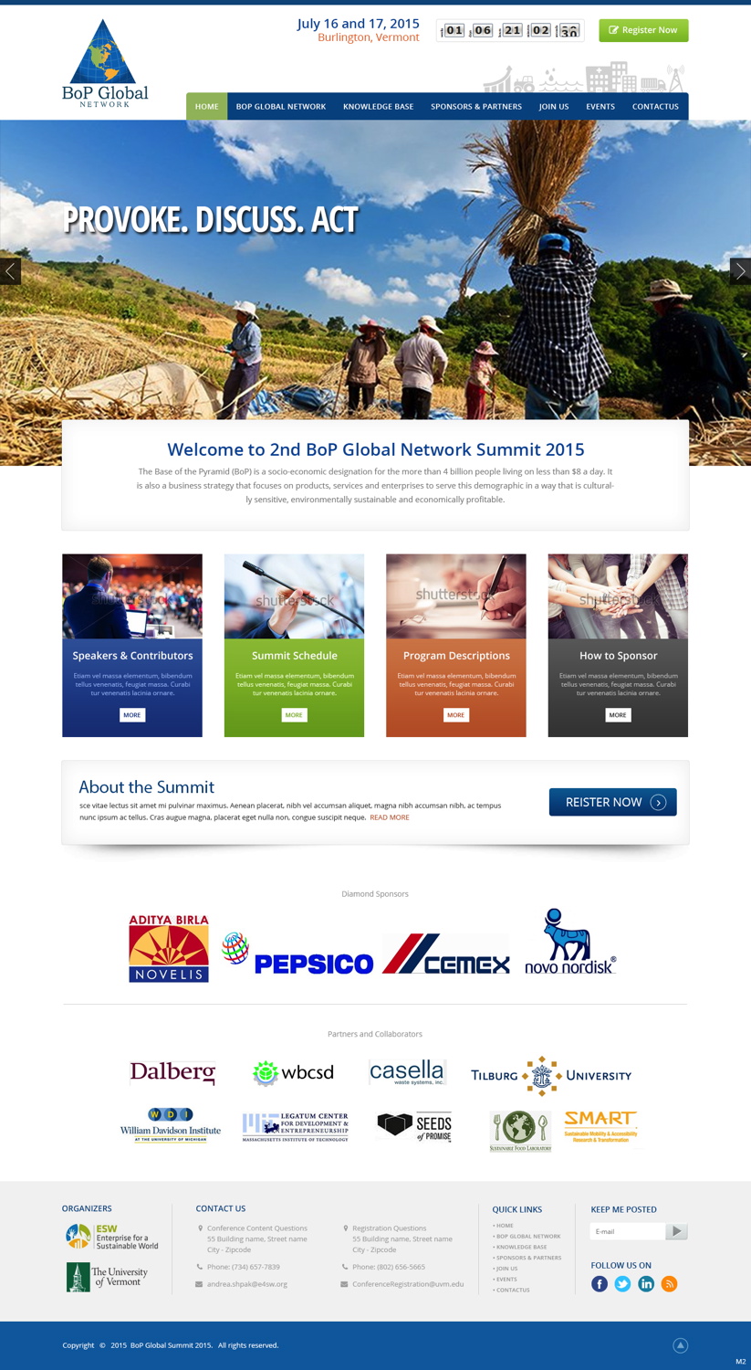 Web Design by pb for ESW | Design #5551482