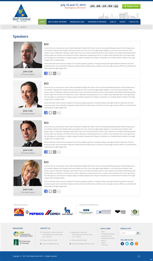 Web Design by pb for ESW | Design: #5551485