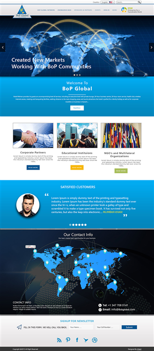 Web Design by iLibart for ESW | Design #5501964