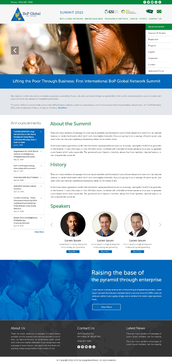 Web Design by adam8 for ESW | Design #5512847