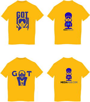Diseño de Camiseta por uk para MediaHub | Diseño: #5481259