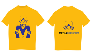 Diseño de Camiseta por uk para MediaHub | Diseño: #5488712