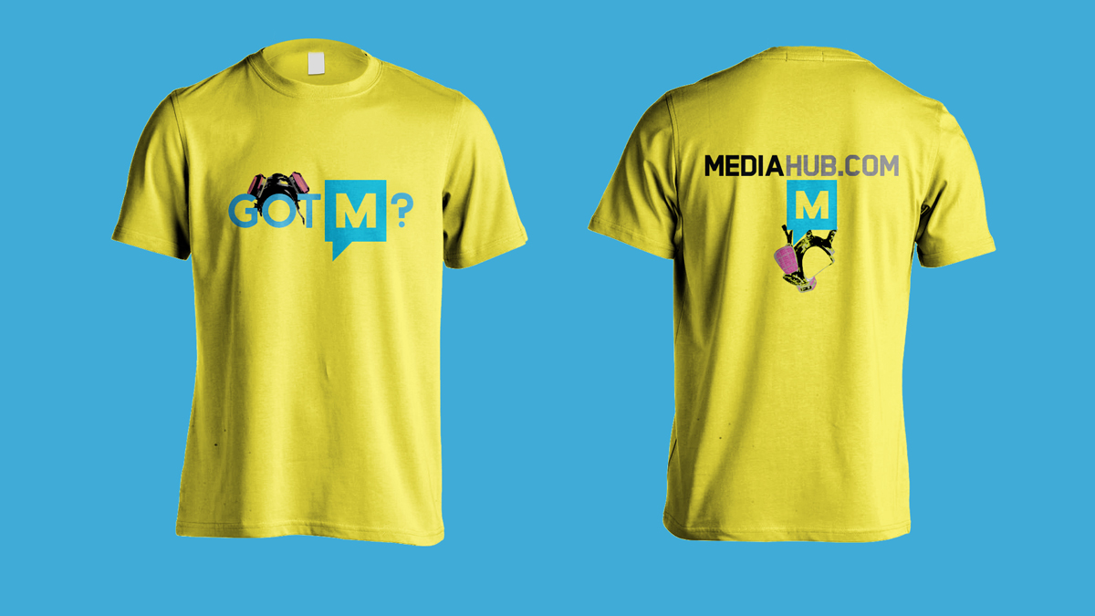 Diseño de Camiseta por Tomi and Edó para MediaHub | Diseño #5489115