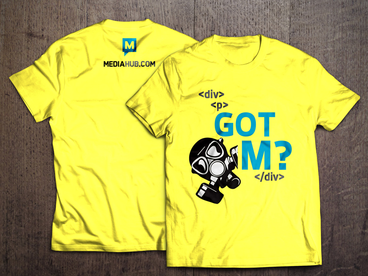 T-shirt Design by FindCreative for MediaHub | Design #5488428