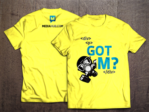 Diseño de Camiseta por FindCreative para MediaHub | Diseño: #5488428