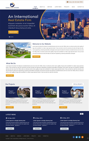 Web Design par pb pour Global Capital Advisors LLC | Design : #5536658