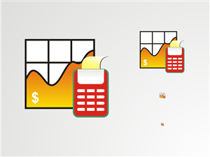 Accounting software icon | Icon Design by denuj
