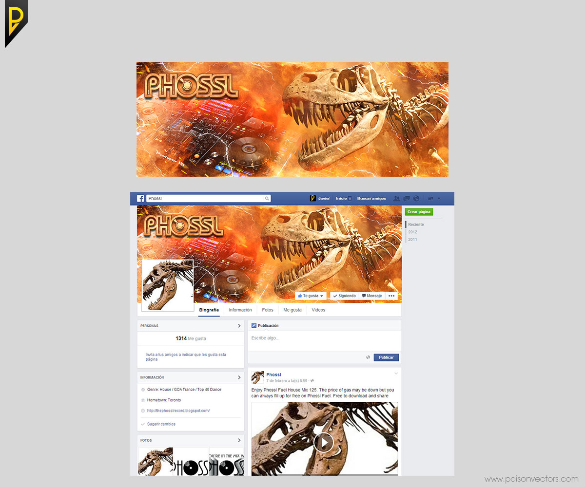 Facebook Design by poisonvectors for Gap Wireless Inc. | Design #5484209