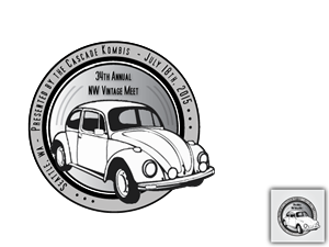Logo Design by mobius6 for Cascade Kombis Vintage VW Club | Design #5498925