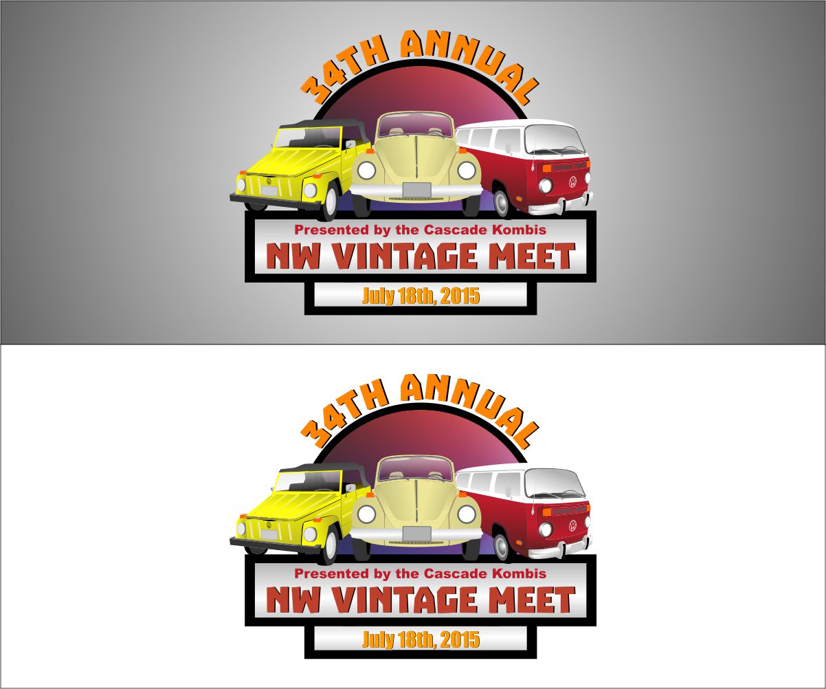 Logo-Design von S.S. Mulla für Cascade Kombis Vintage VW Club | Design #5492757