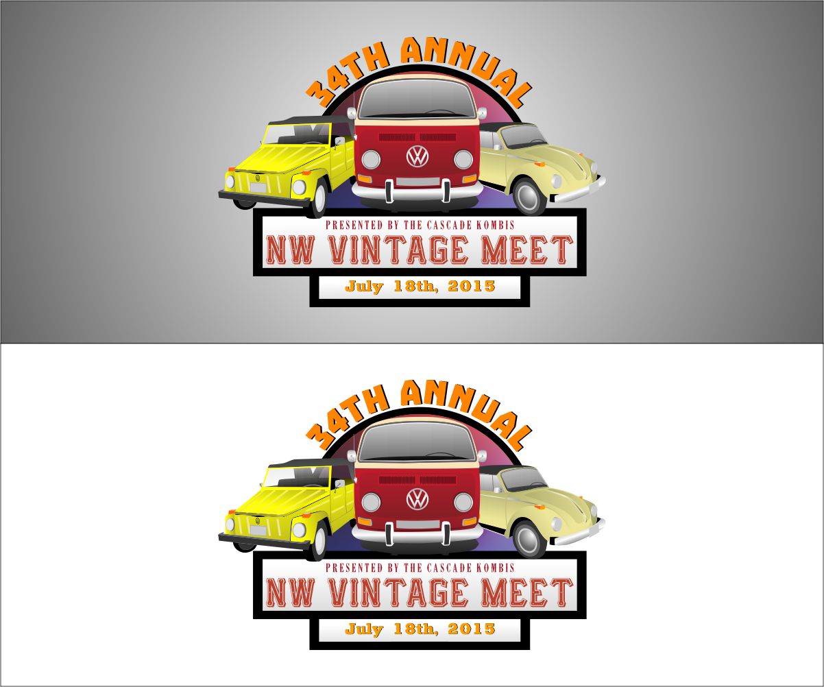 Logo-Design von S.S. Mulla für Cascade Kombis Vintage VW Club | Design #5498846